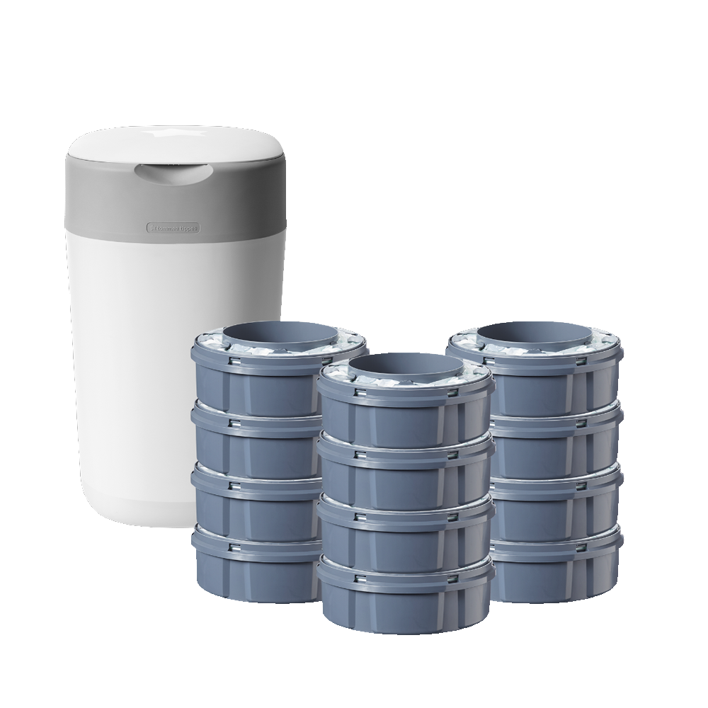 Tommee Tippee Twist & Click Starter Set with 12 Refills